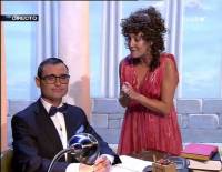 Eduard Alejandre con Eva Hache - Saturday Night Live - Cuatro